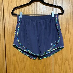 Nike tempo shorts size M‎ running athletic bottoms built in briefs high rise